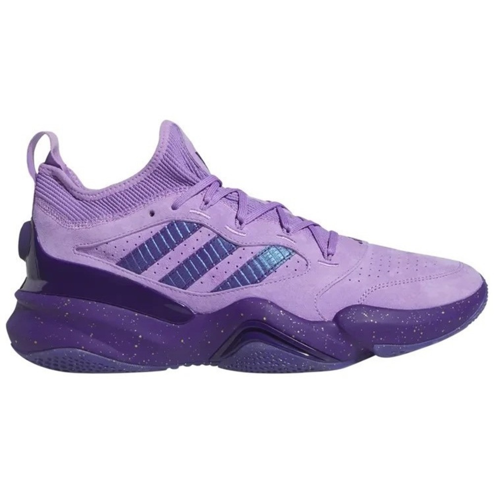 Adidas Exhibit B Candace Parker Purple Basketball Shoes JR5687 Kids Size 3.5Y